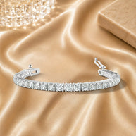 3.00ct Natural Round Diamond Tennis Bracelet For Women In Gold