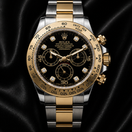 2018 Rolex black diamond dial cosmograph Daytona 116503