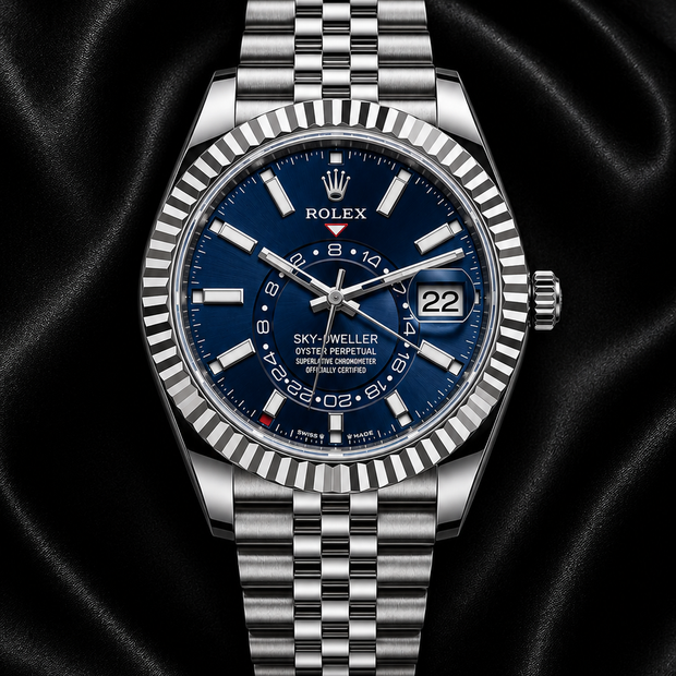 Rolex 2025 Sky-Dweller blue dial jubilee 336934 (Copy)